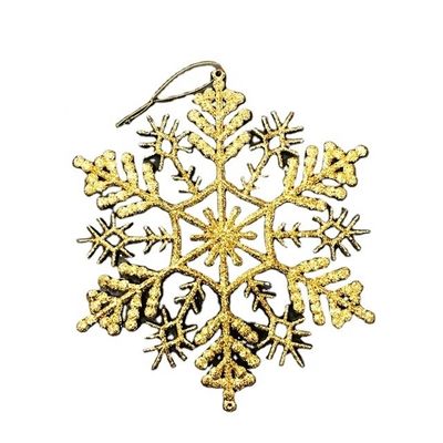 28CM 35CM Christmas Snowflakes Ornaments Shaped Glitter Hanging Decorations for Outdoor and Holiday Eco Friendly Decoration