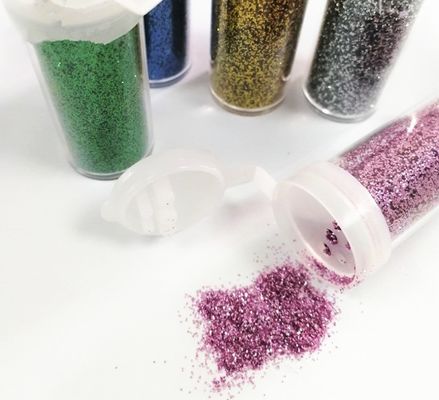 Various Shades of Blue Containers Glitter Bulk Perfect for Your Printing Needs