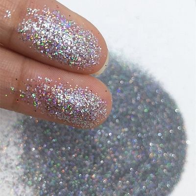 Targeting Buyers Holographic Silver Hologram Laser Glitter Powder in Various Shades of Red