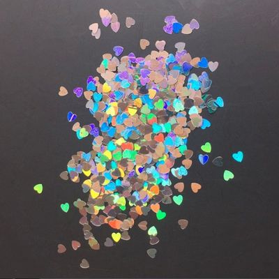 Artware Polyester and Glass Craft Supplies for Beautiful Heart-Shaped Glitter LED Wedding Decorations
