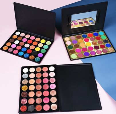 OEM/ODM Yes We Provide OEM Highly Pigmented Vibrant Color Eyeshadow Palette with 35 Colors