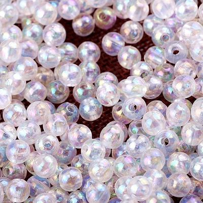 Thanksgiving Decorative Accents Manufacture of Round AB Crystal Beads Loose Beads Design Craft Decoration