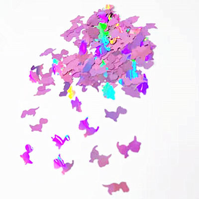 Customized Logo Glitter Dragons Shape for Webbing Nail Art Tumbler Cups Wall Art Sticker Eco-friendly Polyester Design