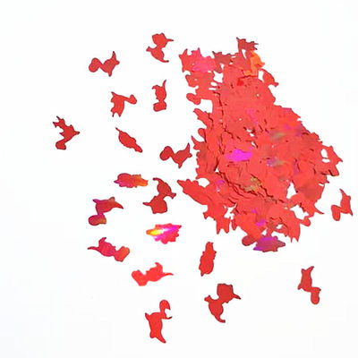Customized Logo Glitter Dragons Shape for Webbing Nail Art Tumbler Cups Wall Art Sticker Eco-friendly Polyester Design