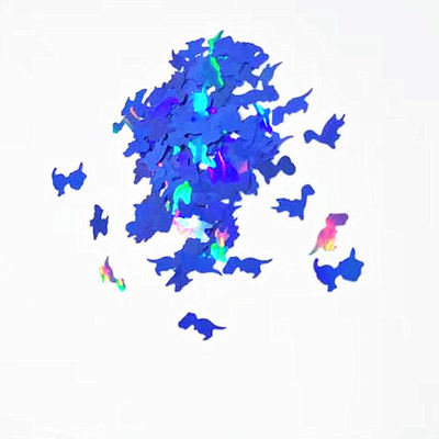 Customized Logo Glitter Dragons Shape for Webbing Nail Art Tumbler Cups Wall Art Sticker Eco-friendly Polyester Design