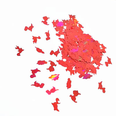 Customized Logo Glitter Dragons Shape for Webbing Nail Art Tumbler Cups Wall Art Sticker Eco-friendly Polyester Design