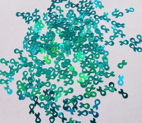 Polyester and Metal Awareness Ribbon Ready Ship Glitter Ribbon Bulk for Weddings Events Parties Nail Art Candy Packaging