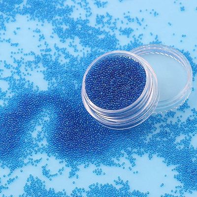 DIY Nail Art Essential Transparent Round Glass Bead Plastic ABS PET for Glass Ball Fillers and Artificial Flower Models