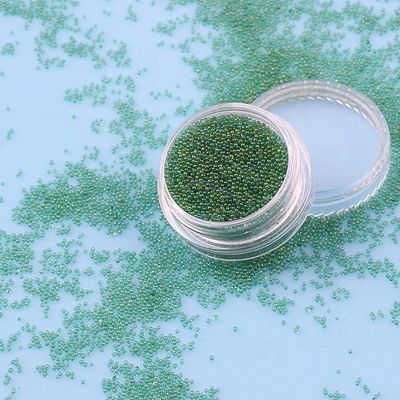 DIY Nail Art Essential Transparent Round Glass Bead Plastic ABS PET for Glass Ball Fillers and Artificial Flower Models