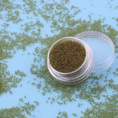 DIY Nail Art Essential Transparent Round Glass Bead Plastic ABS PET for Glass Ball Fillers and Artificial Flower Models