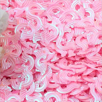 Sea Wave Sequined Fluorescent Pieces 18mm Glass Ball Stuffers and Ornaments Hand DIY Accessories