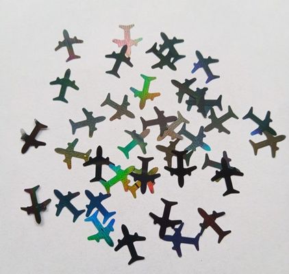 Professional Other Holiday Supplies 2025 Shaped Airplane Glitter Shape Plane with 3D Aircraft Shaped Glitter Airplane