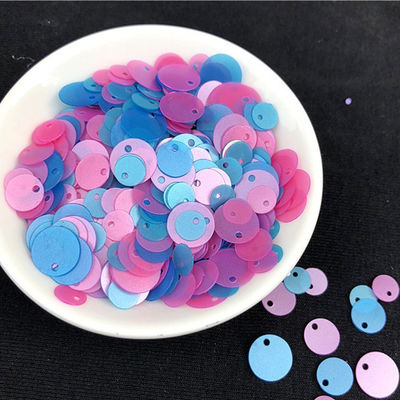 365 Colors 6mm 8mm 10mm MixesTop Hole Round Flat Loose Sequins for DIY Craft