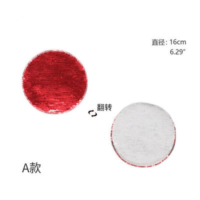 Other Holiday Supplies Custom PET Mirror Sequin Patches for Women's Dresses