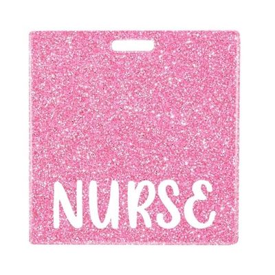 Glitter Resin Acrylic Sheet Badge Buddy The Essential Model for Business Gift Giving