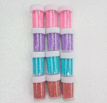 1/8''-1/500'' Decoration Glitter Powder in Bottle Perfect for Adding a Touch of Glamour to Paper Card Art