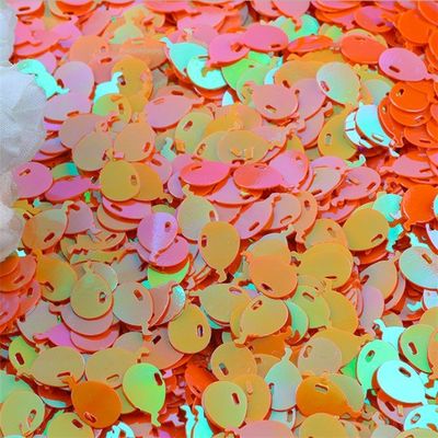 10mm Metallic Sequin Balloons 12 Inch Balloon Shape Glitter Sequins for Nail Beauty Products