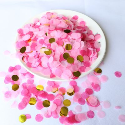 Valentine's Day Party Confetti 100% Natural Heart Tissue Paper Confetti Eco-Friendly and Biodegradable
