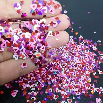 Valentines Day Glitter Shapes and Shaped Polyester for Ecofriendly Hot Models on Ramadan Graduation School Father's Day