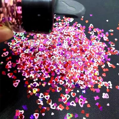 Valentines Day Glitter Shapes and Shaped Polyester for Ecofriendly Hot Models on Ramadan Graduation School Father's Day