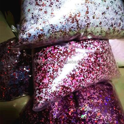 Valentines Day Glitter Shapes and Shaped Polyester for Ecofriendly Hot Models on Ramadan Graduation School Father's Day