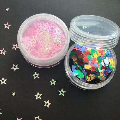 Glance Style Plastic Jar with Lid Shaker Bottles 2oz 4oz Gift Box PET Bottle and Jar