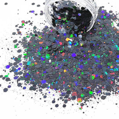 Holographic Chunky Shape Cosmetic Glitter Bulk 56 Colors for Nail Beauty Products and Distribution Network
