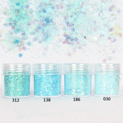 365 Colors Chunky Glitter for Nail and Body Excellent Nail Art Effect Biodegradable Glitter Powder