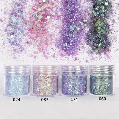 365 Colors Chunky Glitter for Nail and Body Excellent Nail Art Effect Biodegradable Glitter Powder