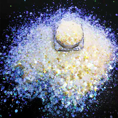 Polyester Christmas Decoration Supplies Free Samples FC FCC F NIB Glitter Mixes Shape and Benefit
