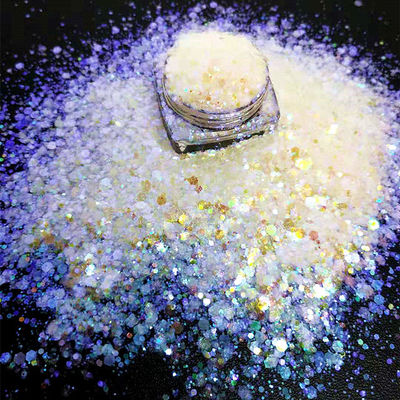Polyester Christmas Decoration Supplies Free Samples FC FCC F NIB Glitter Mixes Shape and Benefit