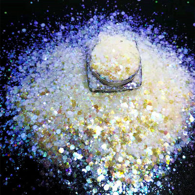 Polyester Christmas Decoration Supplies Free Samples FC FCC F NIB Glitter Mixes Shape and Benefit
