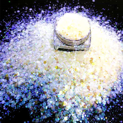 Polyester Christmas Decoration Supplies Free Samples FC FCC F NIB Glitter Mixes Shape and Benefit
