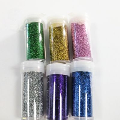 Various Shades of Blue Containers Glitter Bulk Perfect for Your Printing Needs