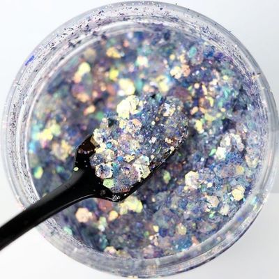 Print Method 1 Color Chunky Glitter Mix Bulk Evil Spirit Glitter for Tumbler and Eyes Mixes