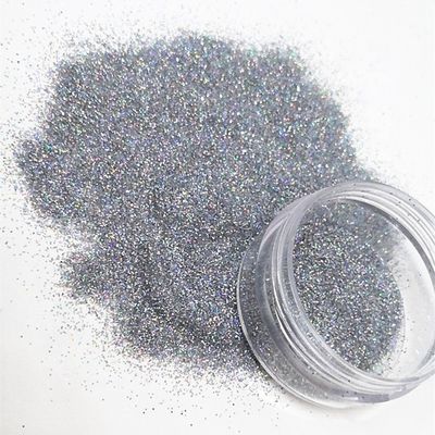Targeting Buyers Holographic Silver Hologram Laser Glitter Powder in Various Shades of Red