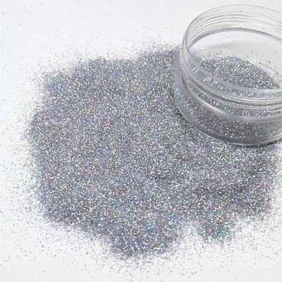 Targeting Buyers Holographic Silver Hologram Laser Glitter Powder in Various Shades of Red