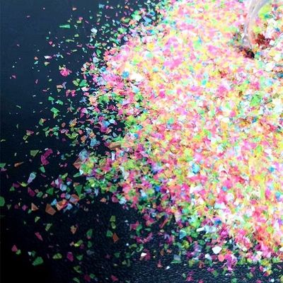 1KG Min Order Custom Polyester Christmas Confetti Glitter Shape for Ramadan Graduation School Valentine's Day Decorations