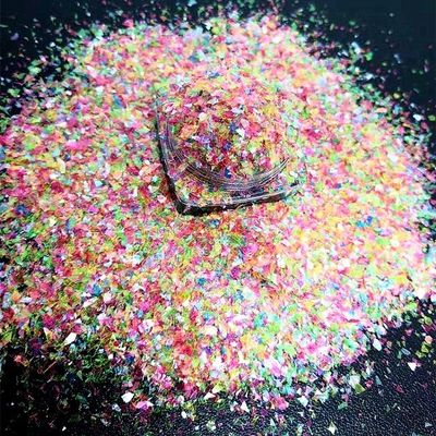 1KG Min Order Custom Polyester Christmas Confetti Glitter Shape for Ramadan Graduation School Valentine's Day Decorations