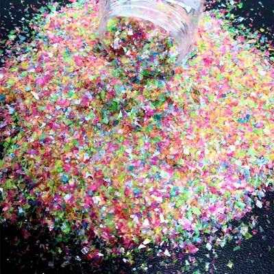 1KG Min Order Custom Polyester Christmas Confetti Glitter Shape for Ramadan Graduation School Valentine's Day Decorations