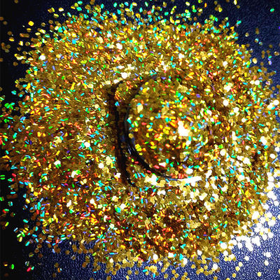 OEM/ODM Printing 1kg Bag Package Holographic Stripe Glitter Powder for Distribution and Bulk Orders