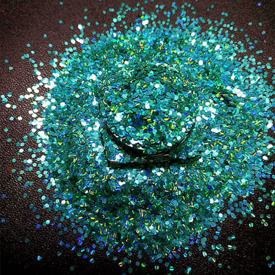 OEM/ODM Printing 1kg Bag Package Holographic Stripe Glitter Powder for Distribution and Bulk Orders