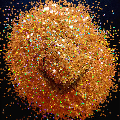 OEM/ODM Printing 1kg Bag Package Holographic Stripe Glitter Powder for Distribution and Bulk Orders