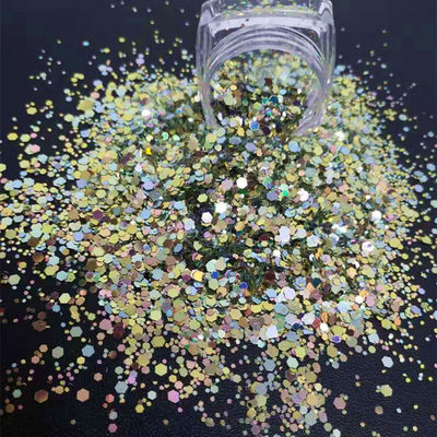 Excellent Nail Art Effect Mixing Made Simple with Chameleon Glitter Powder