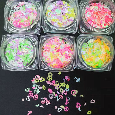 12 Vibrant Hues for DIY Glitz Galore Cosmetic Grade Mixes Glitter Shapes Neon Color Glitter Sequins in Eco-Friendly Materials