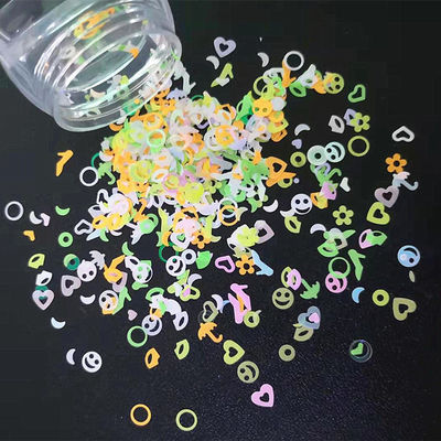 12 Vibrant Hues for DIY Glitz Galore Cosmetic Grade Mixes Glitter Shapes Neon Color Glitter Sequins in Eco-Friendly Materials