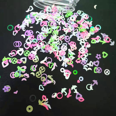 12 Vibrant Hues for DIY Glitz Galore Cosmetic Grade Mixes Glitter Shapes Neon Color Glitter Sequins in Eco-Friendly Materials