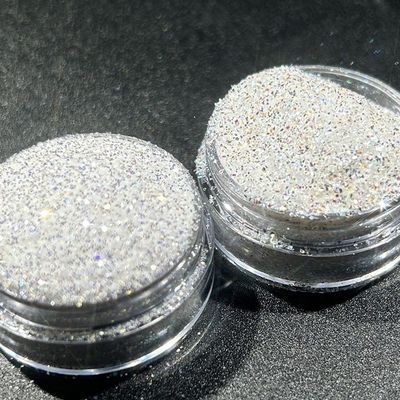 DIY size Diamond Dust Glitter Silver Glitter Powder Highlight Party Makeup A Game-Changer for Nail Beauty