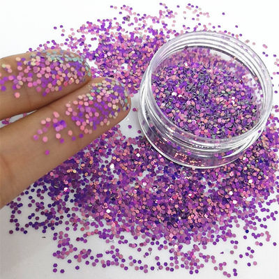 Create Eye-Catching Designs Holographic and Chameleon Shapes Polyester Glitter for Tumblers