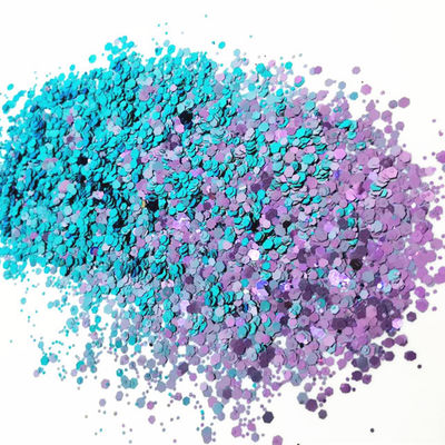 Cosmetic Chameleon Glitter Nails Decoration for Chinese Year Occasion Shifting Color Glitter Mixes